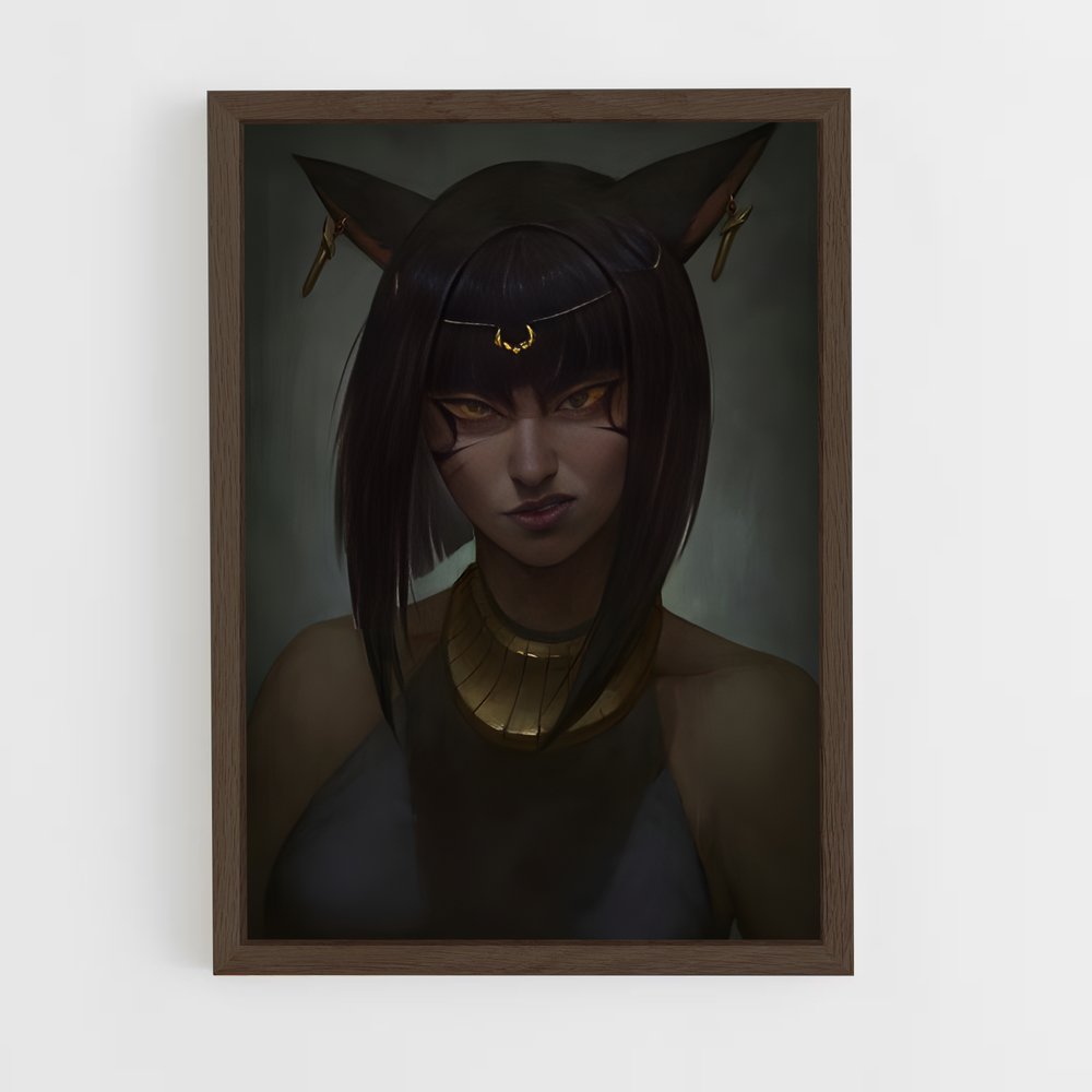 ap-bastet-4 cadre Bois foncé