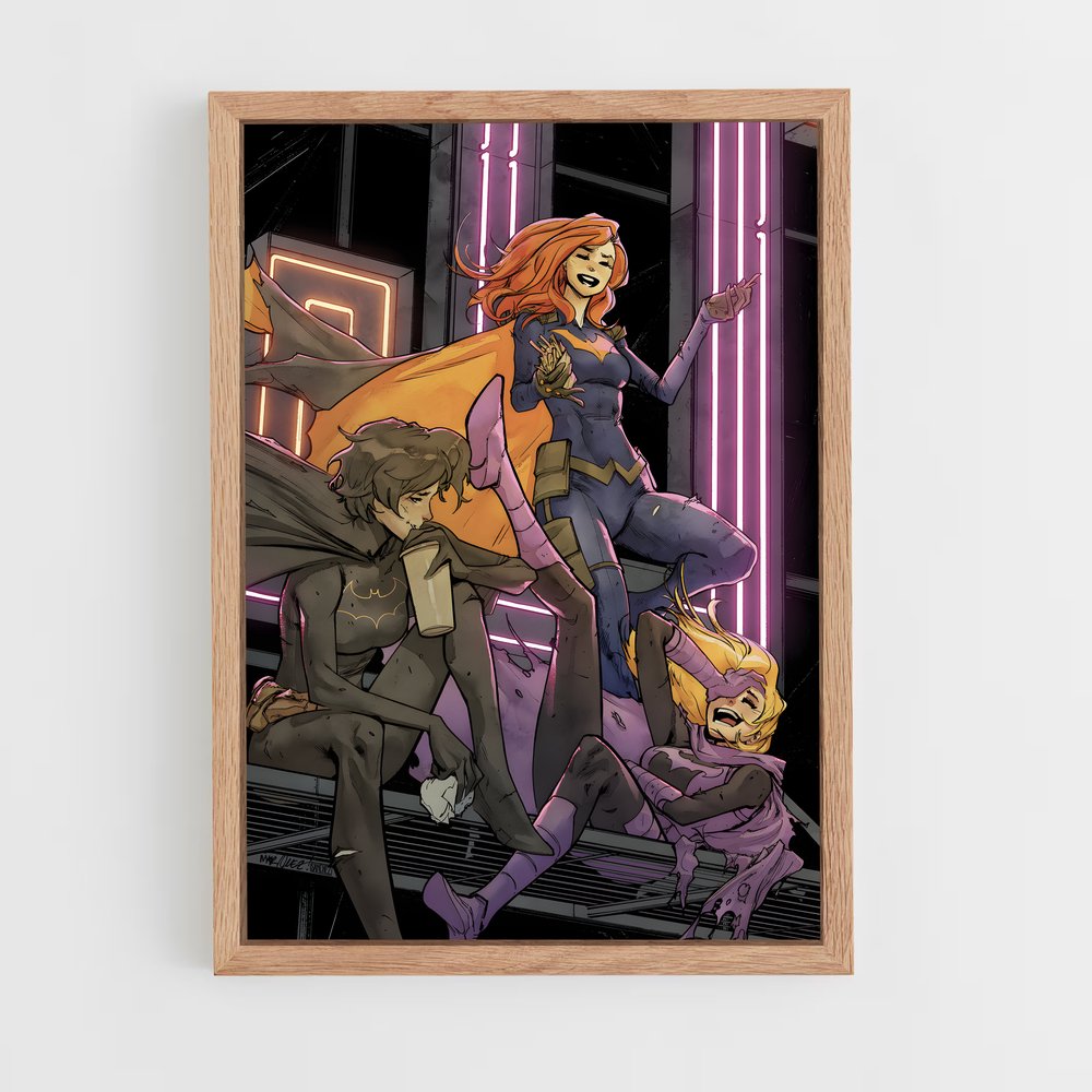 ap-batgirl-4 cadre Bois clair
