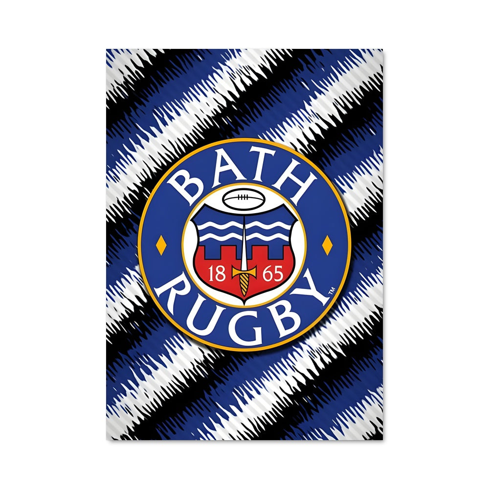 Poster Bath Rugby Spirit