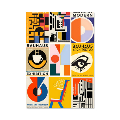 Poster Harmonies Bauhaus