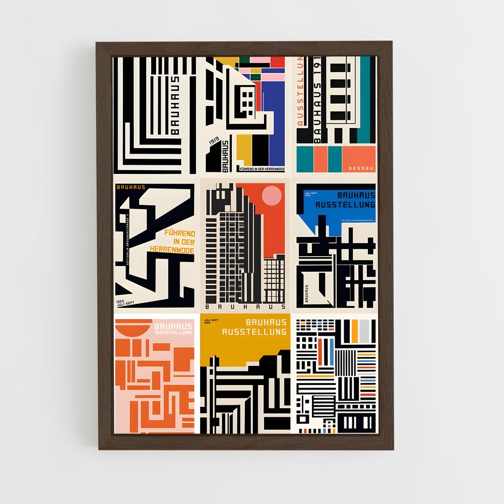 ap-bauhaus-8 cadre Bois foncé
