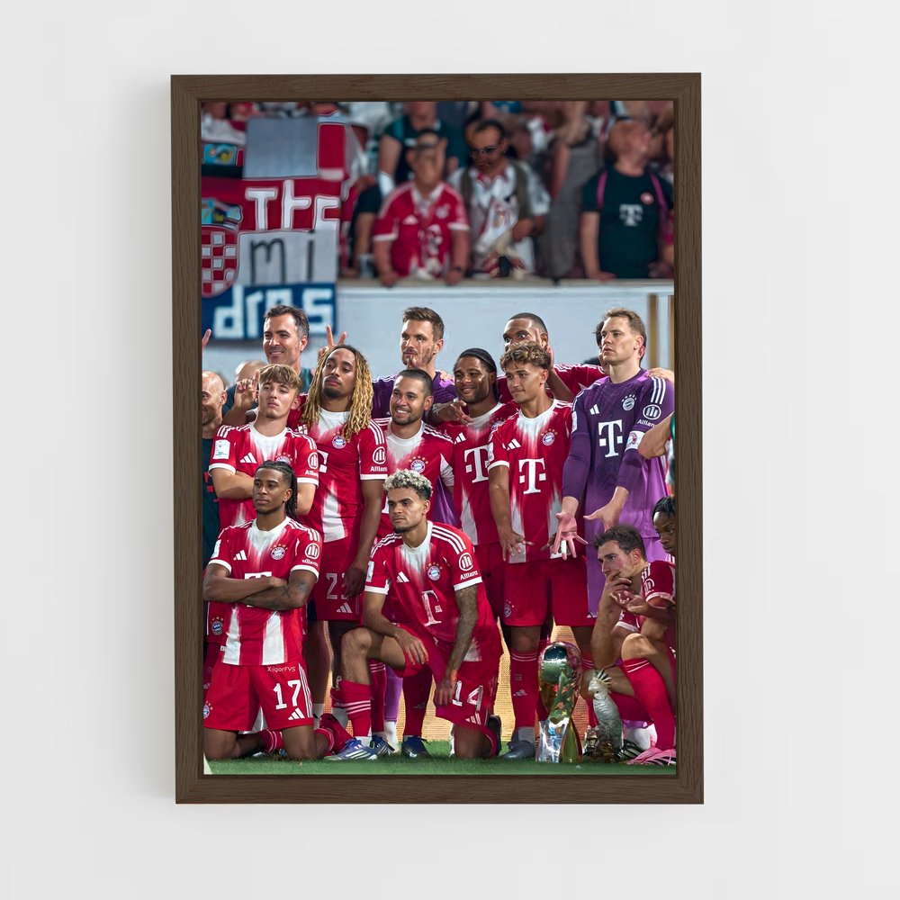 ap-bayern munich fc-4 cadre Bois foncé