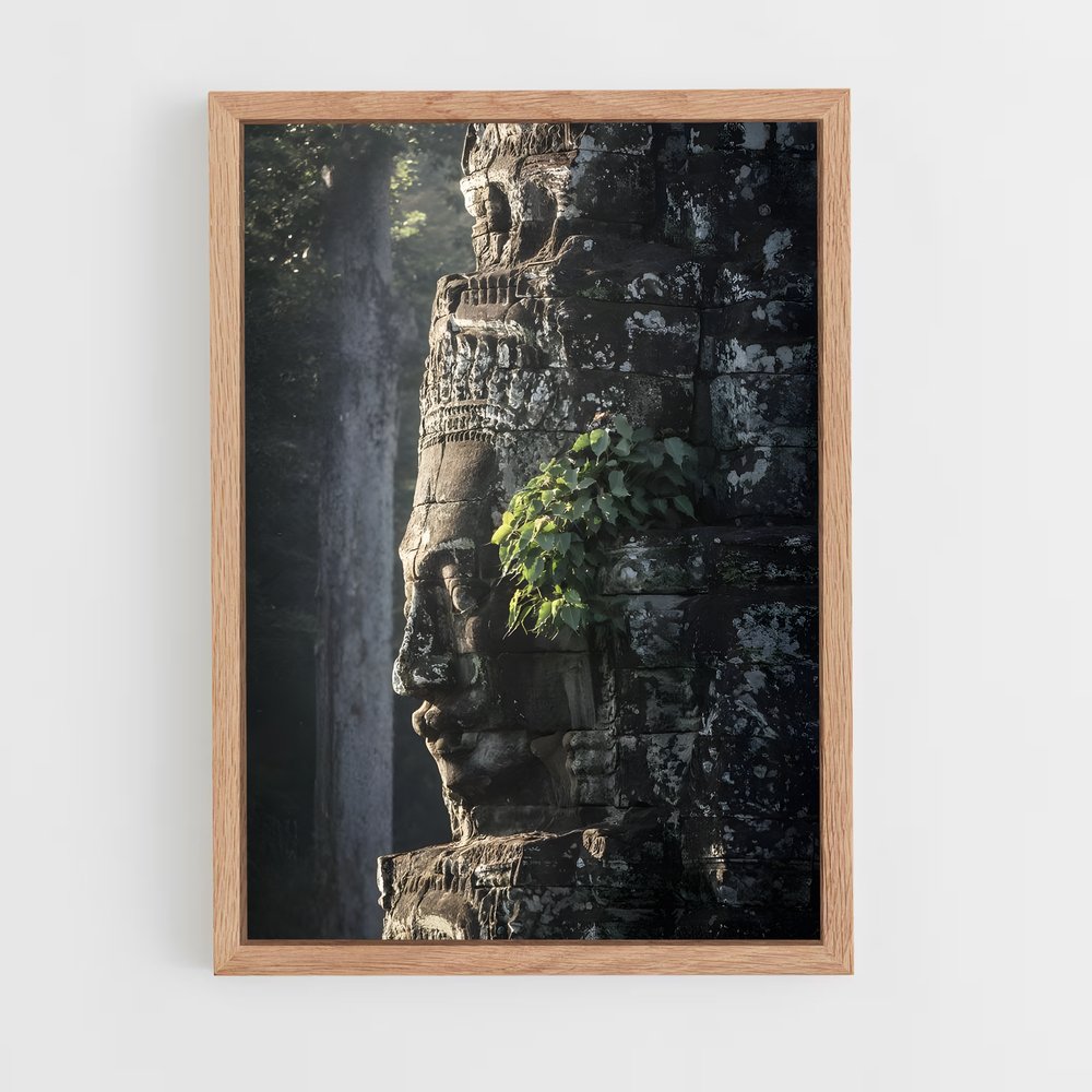 ap-bayon temple-1 cadre Bois clair