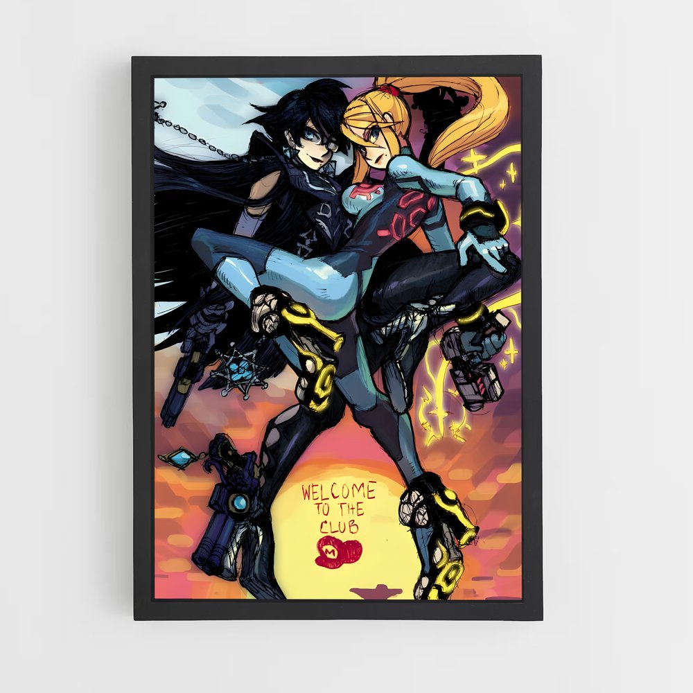 ap-bayonetta-3 cadre Noir