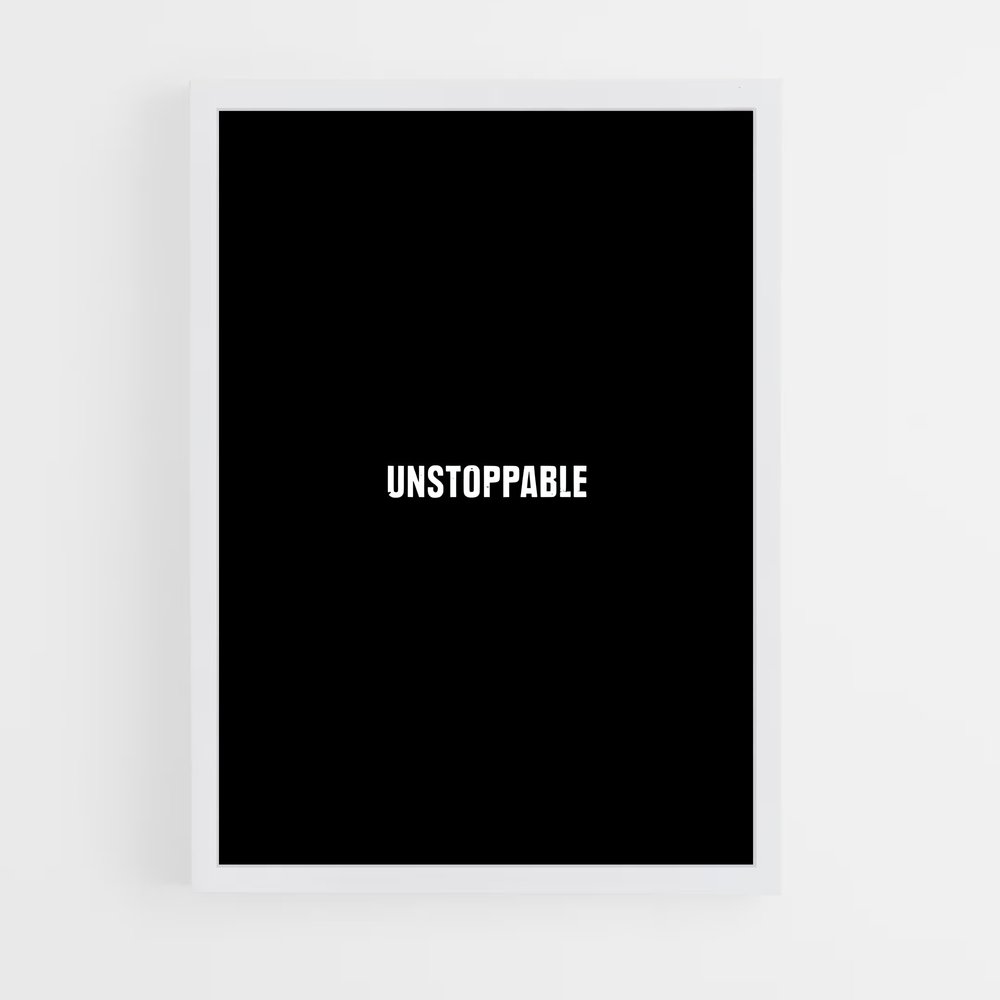 ap-be unstoppable-5 cadre Blanc