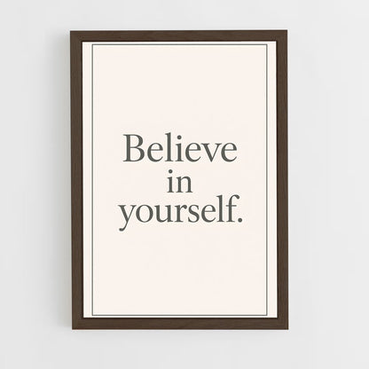 ap-be yourself-5 cadre Bois foncé