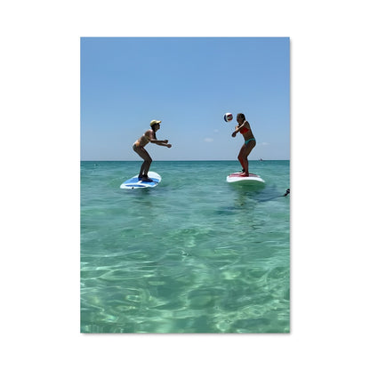 Poster Surf & Volley