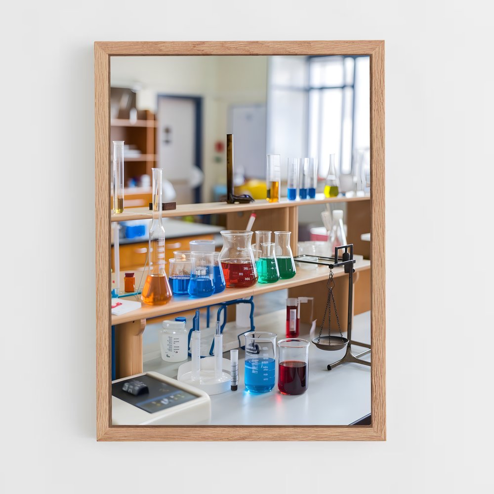 ap-beakers-1 cadre Bois clair