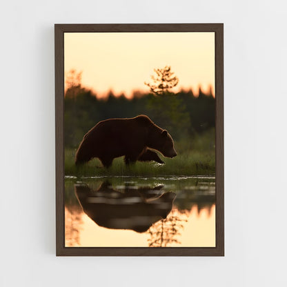 ap-bear-13 cadre Bois foncé