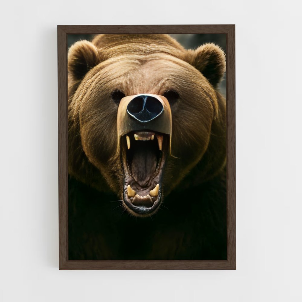 ap-bear-9 cadre Bois foncé