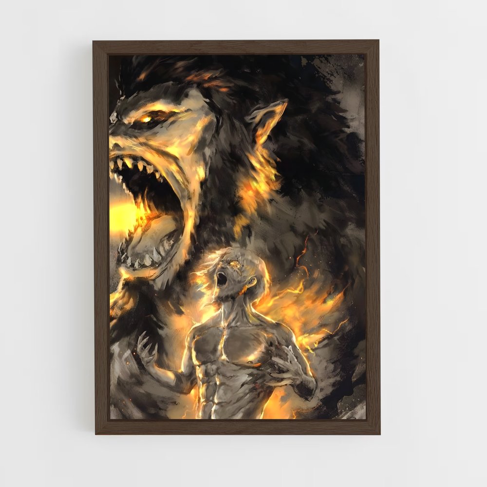ap-beast titan-2 cadre Bois foncé