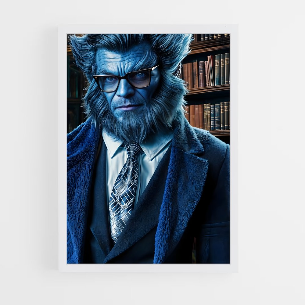 ap-beast x-men-1 cadre Blanc