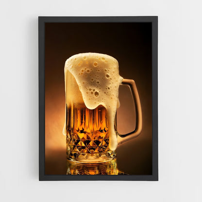 ap-beer pint-4 cadre Noir