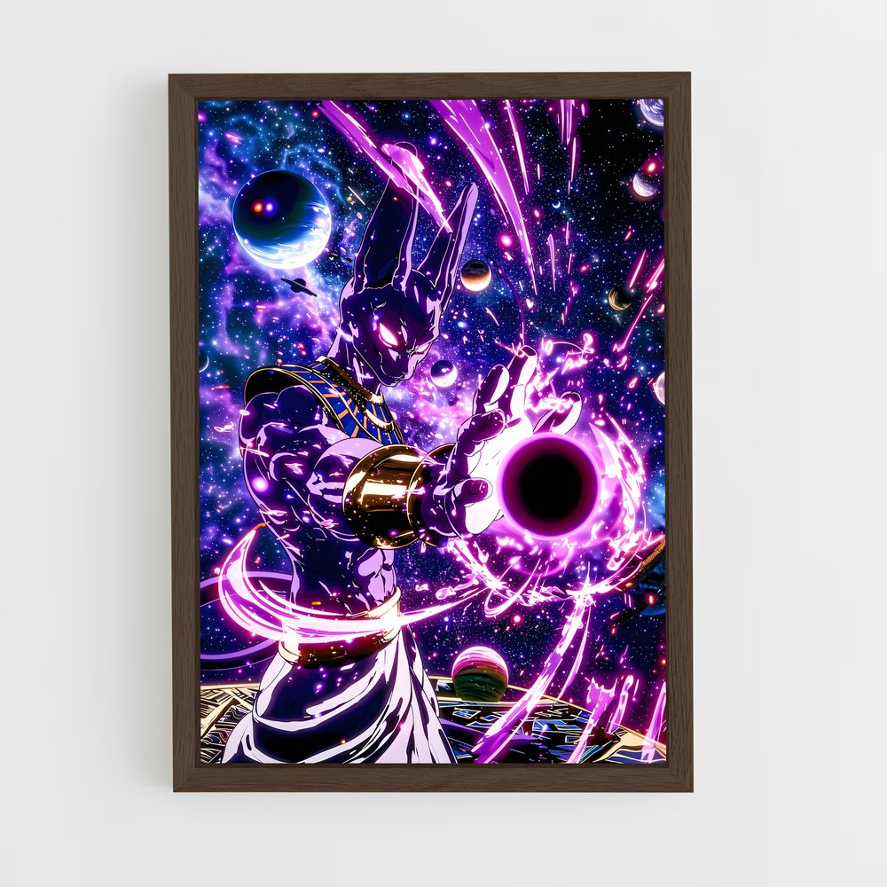 ap-beerus-1 cadre Bois foncé