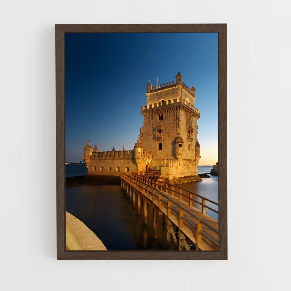 ap-belem tower-2 cadre Bois foncé