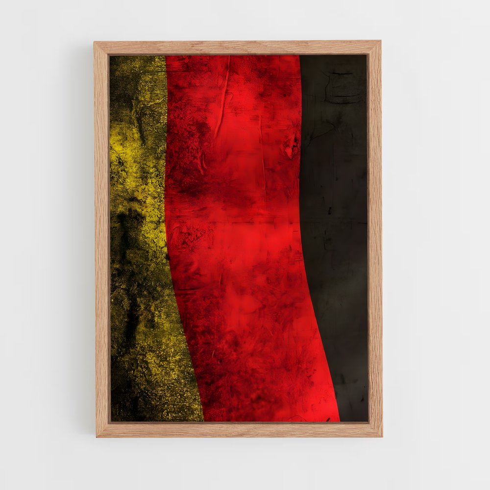 ap-belgium flag-3 cadre Bois clair