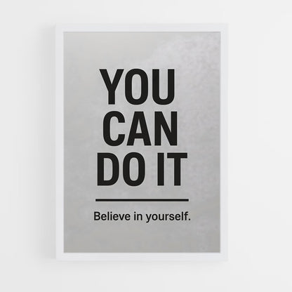 ap-believe in yourself-6 cadre Blanc