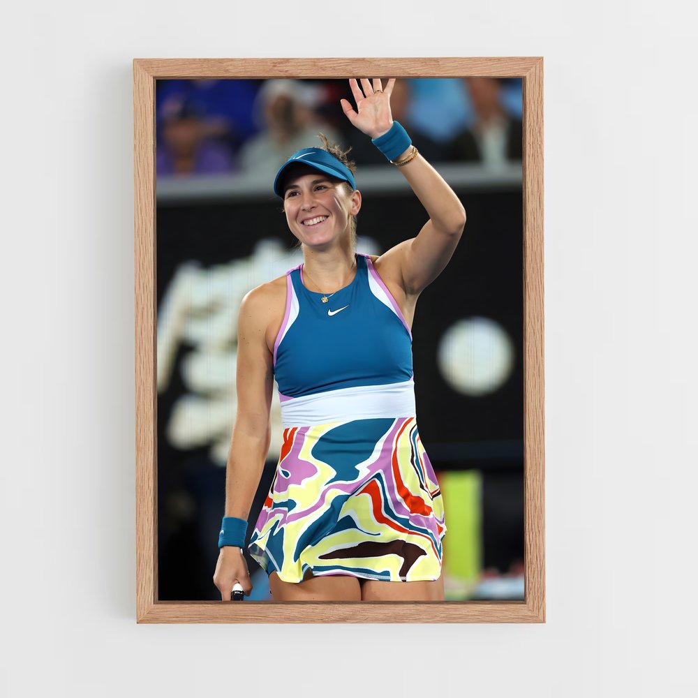ap-belinda bencic-2 cadre Bois clair