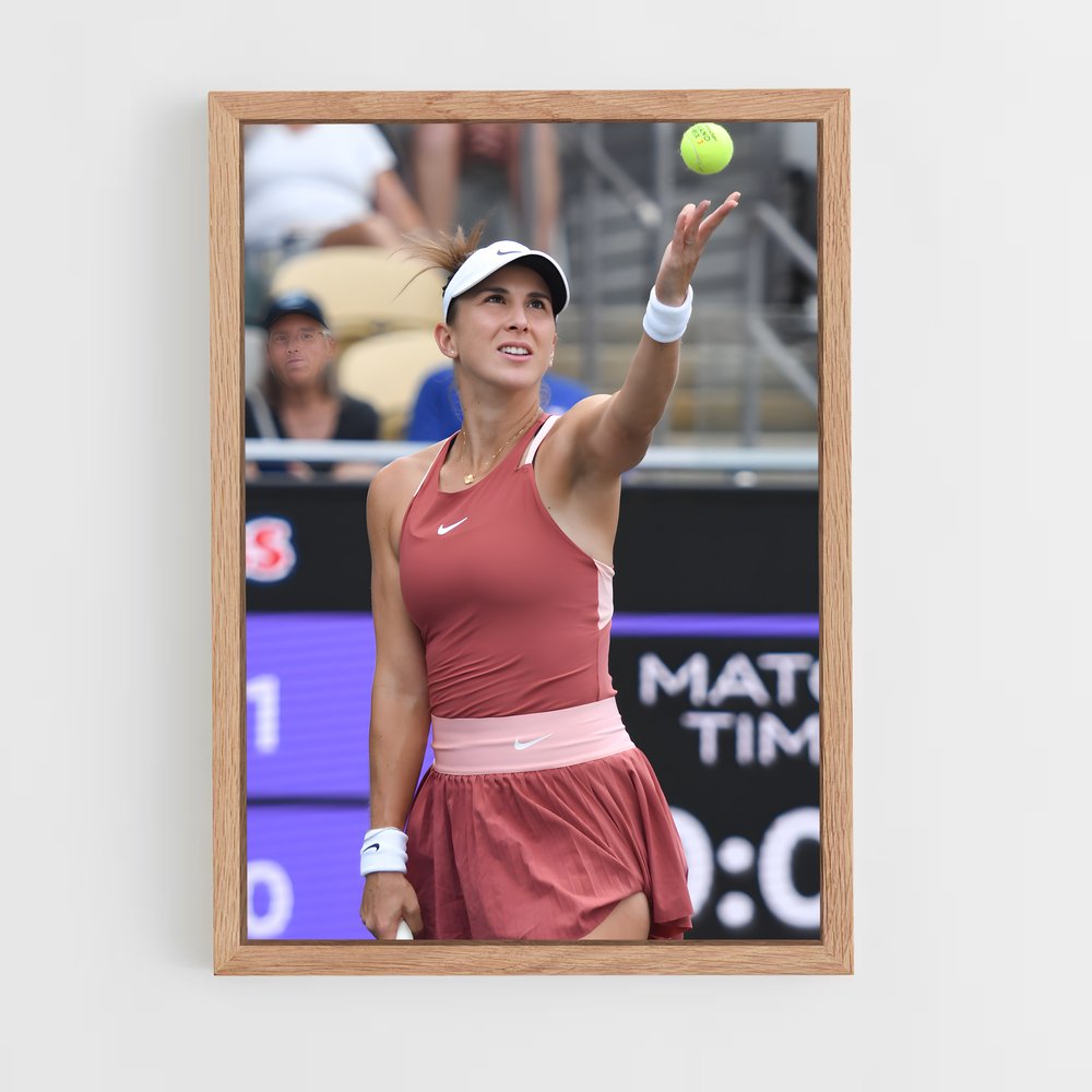ap-belinda bencic-3 cadre Bois clair
