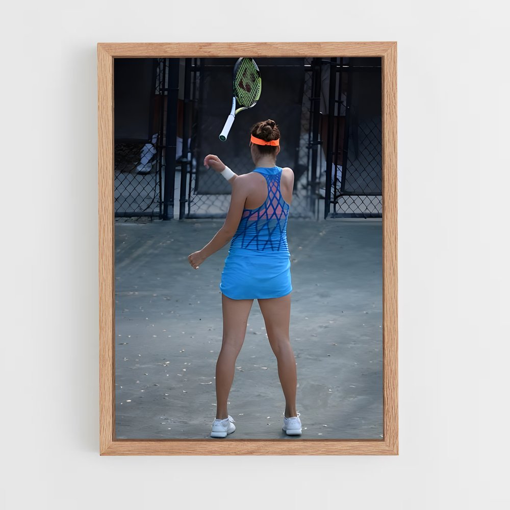 ap-belinda bencic-5 cadre Bois clair