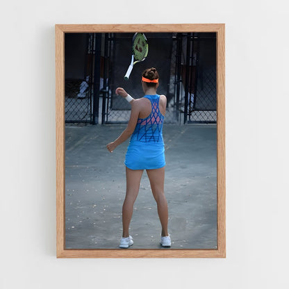 ap-belinda bencic-5 cadre Bois clair