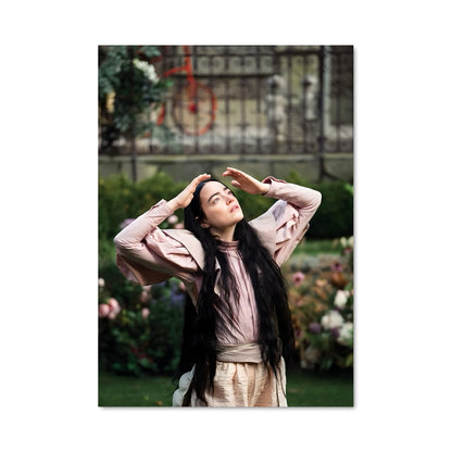 Poster Jardin Rose