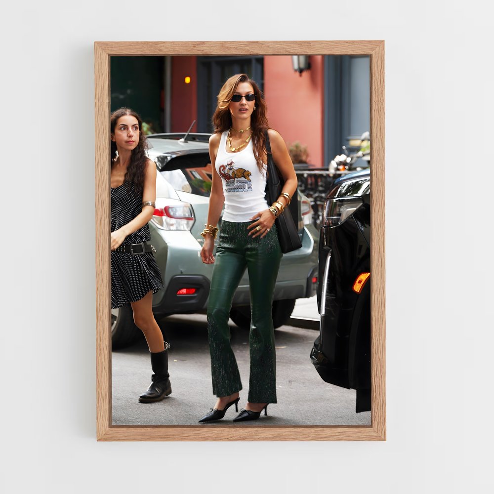 ap-bella hadid-1 cadre Bois clair