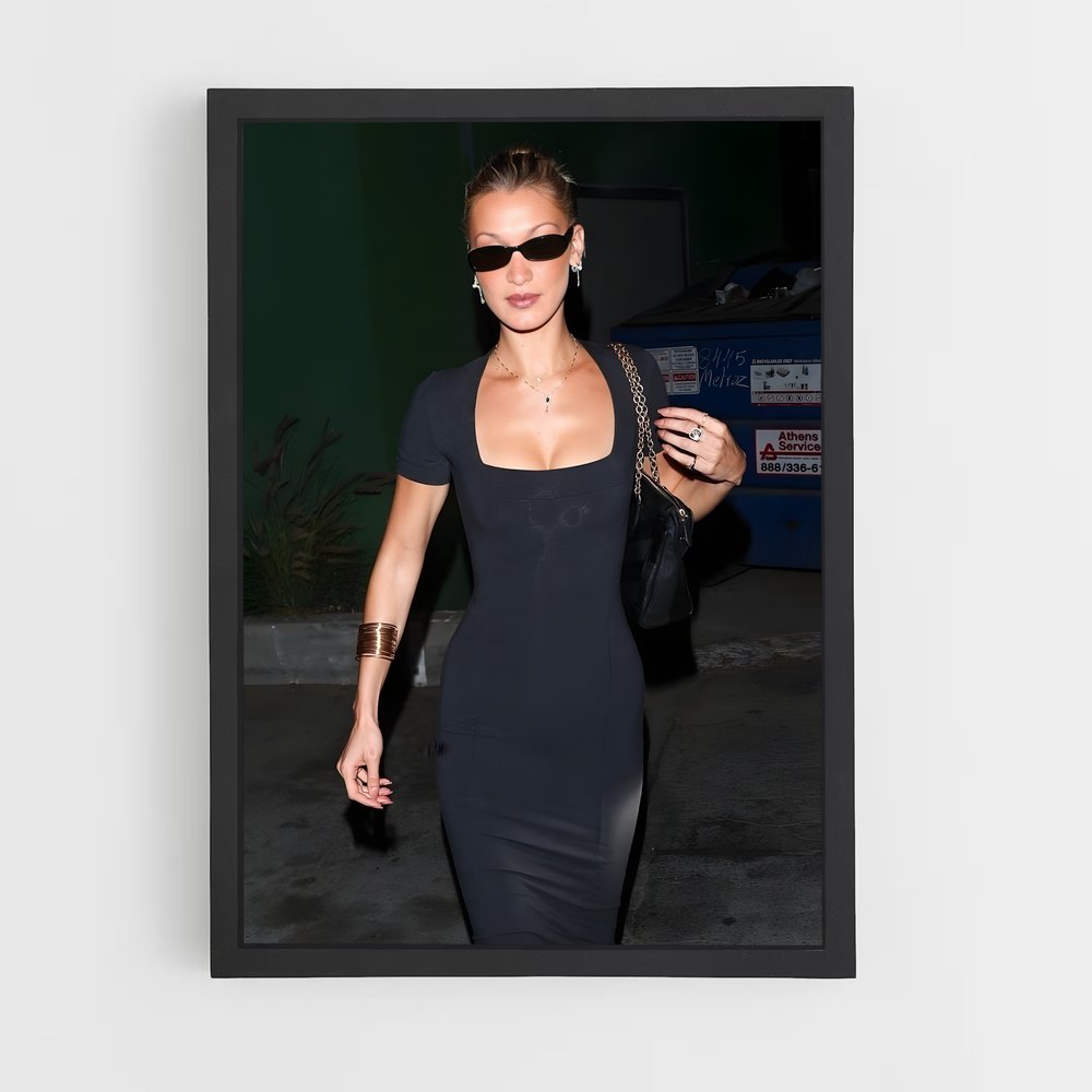 ap-bella hadid-5 cadre Noir