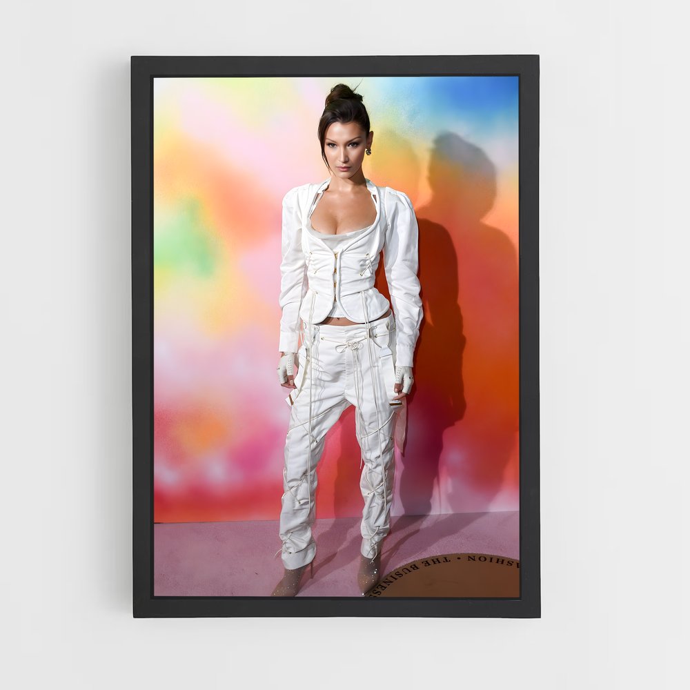 ap-bella hadid-8 cadre Noir