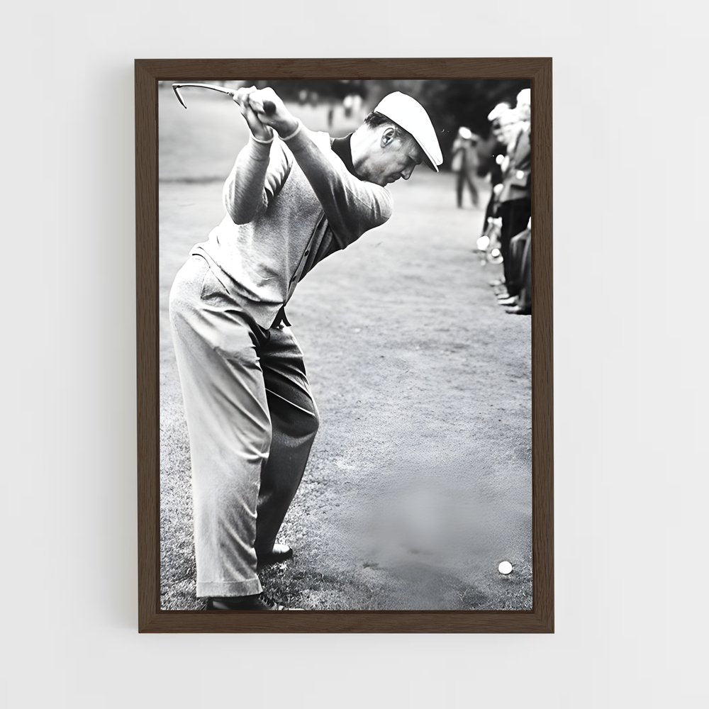 ap-ben hogan-3 cadre Bois foncé