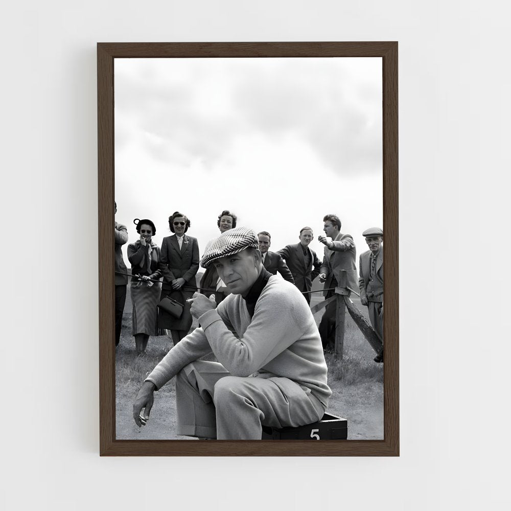 ap-ben hogan-4 cadre Bois foncé