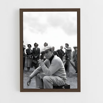 ap-ben hogan-4 cadre Bois foncé
