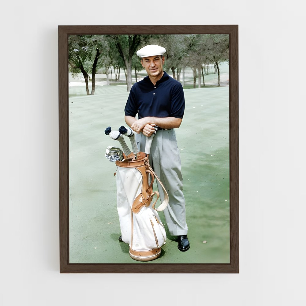 ap-ben hogan-5 cadre Bois foncé