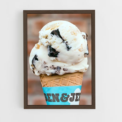 ap-ben jerrys-1 cadre Bois foncé