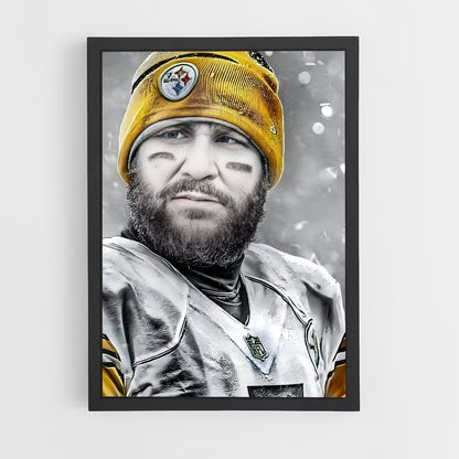 ap-ben roethlisberger-5 cadre Noir