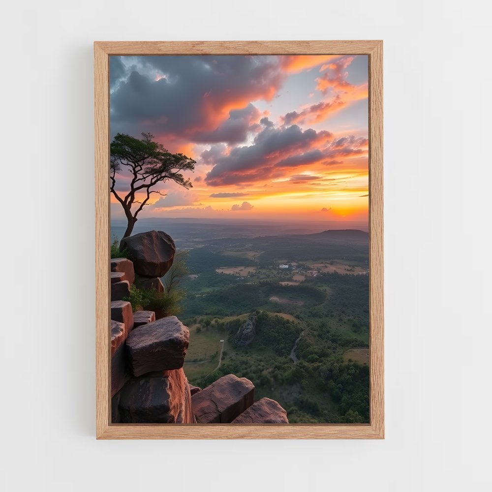 ap-benin-5 cadre Bois clair