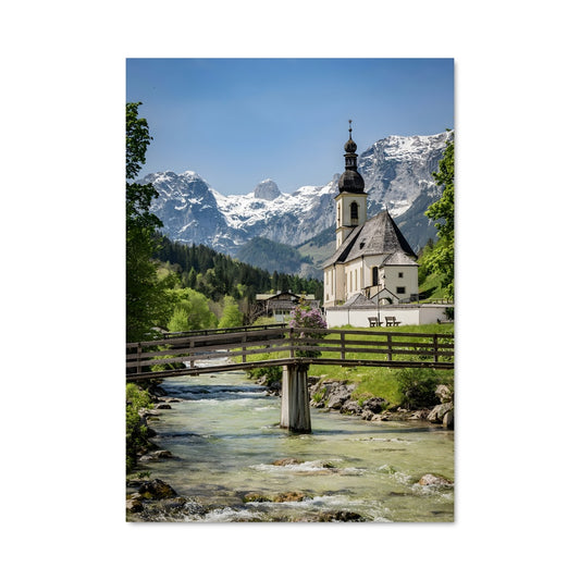 Poster Église Flottante