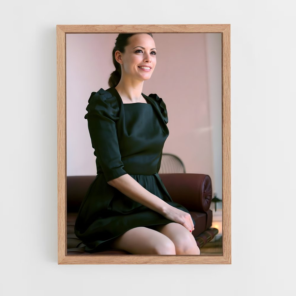 ap-berenice bejo-6 cadre Bois clair