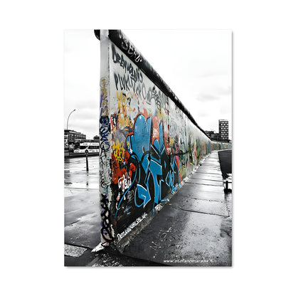 Poster Graffiti de Berlin