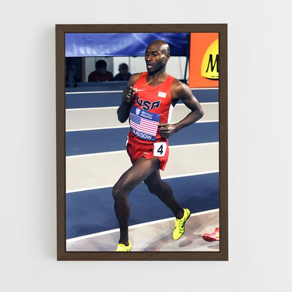 ap-bernard lagat-7 cadre Bois foncé