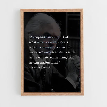ap-bertrand russell-2 cadre Bois clair