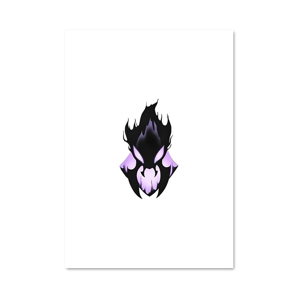 Poster Éclipse Enflammée