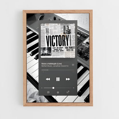 ap-bethel music-5 cadre Bois clair