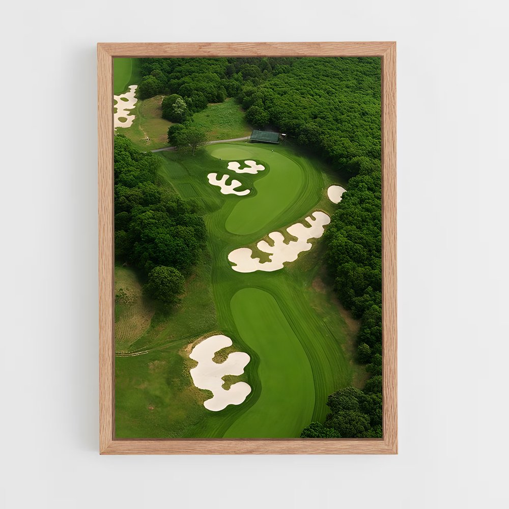 ap-bethpage black golf course-1 cadre Bois clair