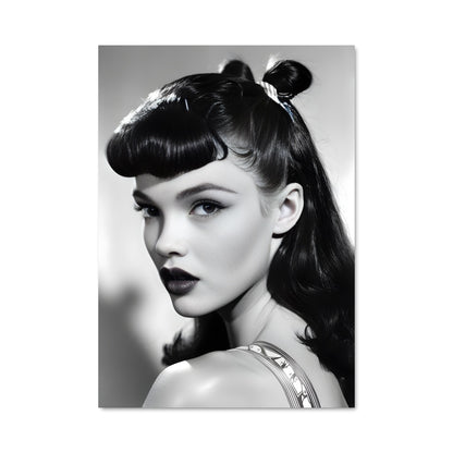 Poster Bettie en Poney