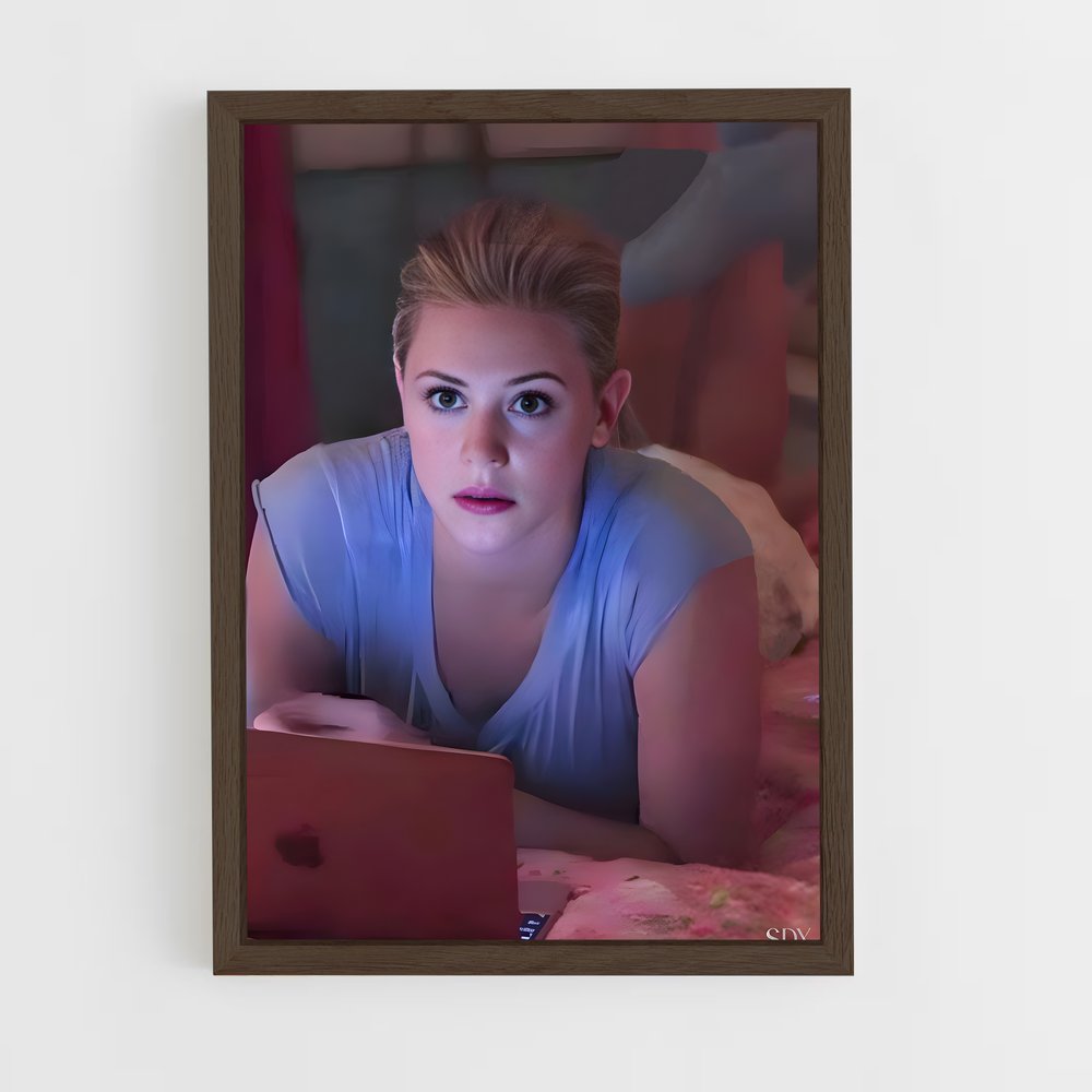 ap-betty cooper-6 cadre Bois foncé