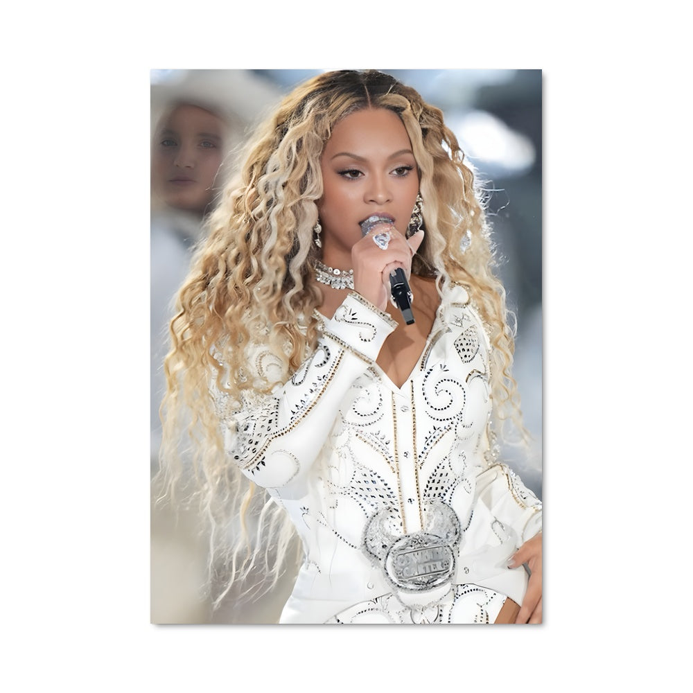Poster Queen Bey au Super Bowl