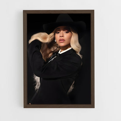 ap-beyonce-7 cadre Bois foncé