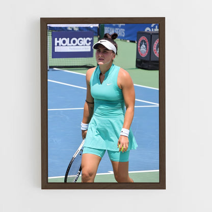 ap-bianca andreescu-4 cadre Bois foncé