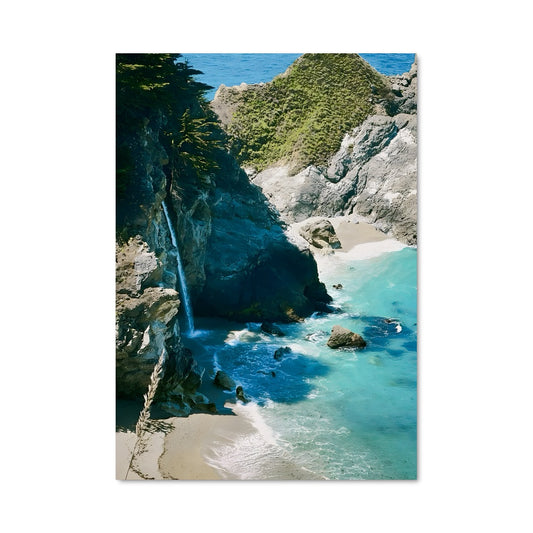 Poster Big sur cliffs 94627
